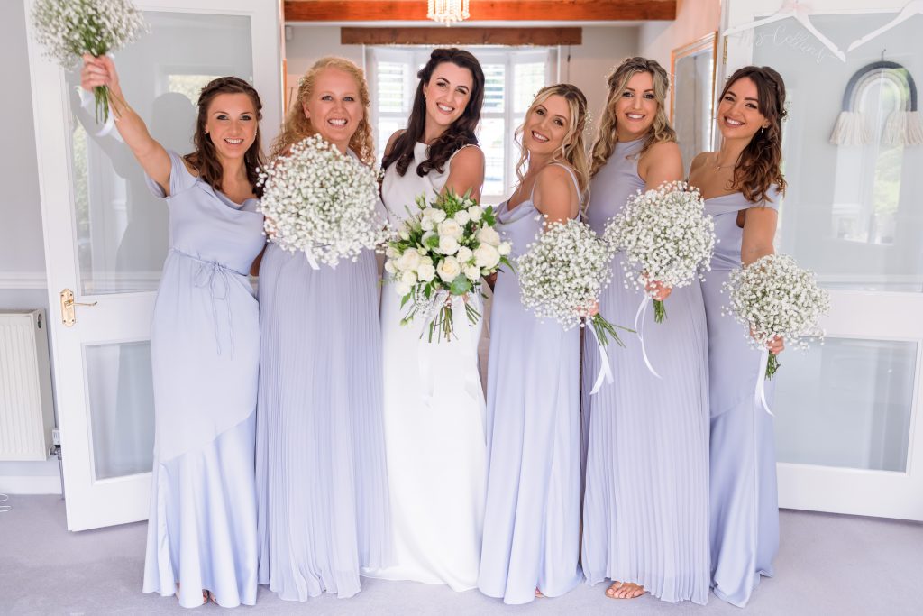 Bride and Bridesmaids